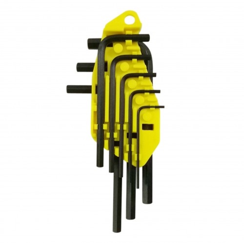 JUEGO DE LLAVE HEXAGONAL 1.5 MM A 6 MM EN CLIP 8 PZAS REF. 69-251 MARCA STANLEY