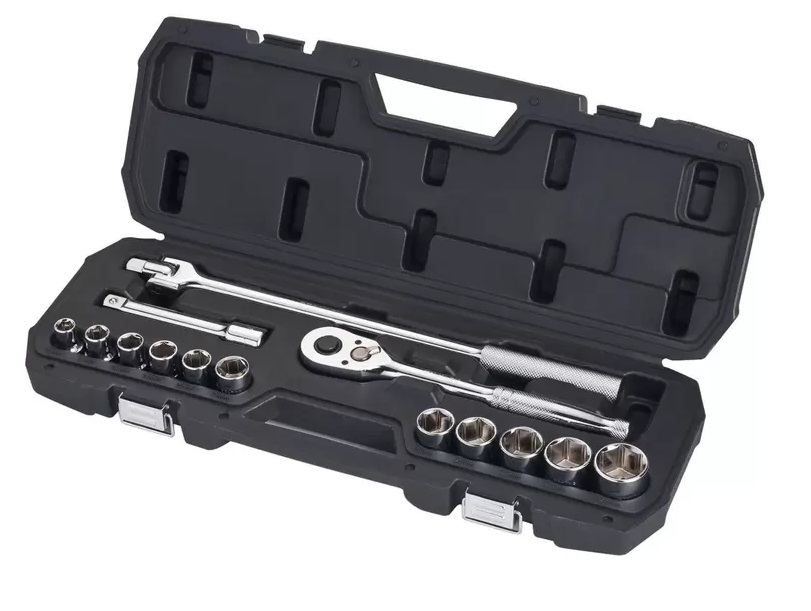 JUEGO DE DADOS / AUTOCLET 1/2" 15 PZAS REF. STMT80703-840 MARCA STANLEY