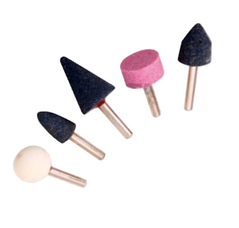 JGO DE FRESAS 5 PZAS DIAM. 6 X 27 MM (SET 3 MARRON, 1 ROSA Y 1 BLANCO) REF. 77110 MARCA TOLSEN