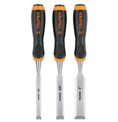 JUEGO DE FORMONES PROFESIONAL 3 PZAS MOD. JFT-3 REF. 17759 MARCA TRUPER