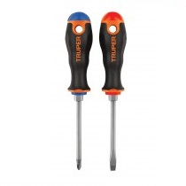 JUEGO DE DESTORNILLADOR 1/4" X 4" 2 PZAS MOD.DUO-1/4X4B REF. 19622 TRUPER