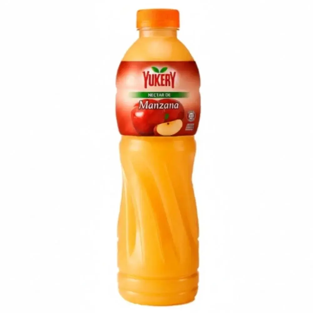 JUGO NECTAR DE MANZANA 500 ML PET ( UNIDAD ) REF. 101857 MARCA YUKERY