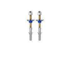 KIT DE TORNILLOS FIJACION P/TAZA SANITARIA - BATEA REF. 100542 / BKPLS0031/ 256274 MARCA BLUKIT