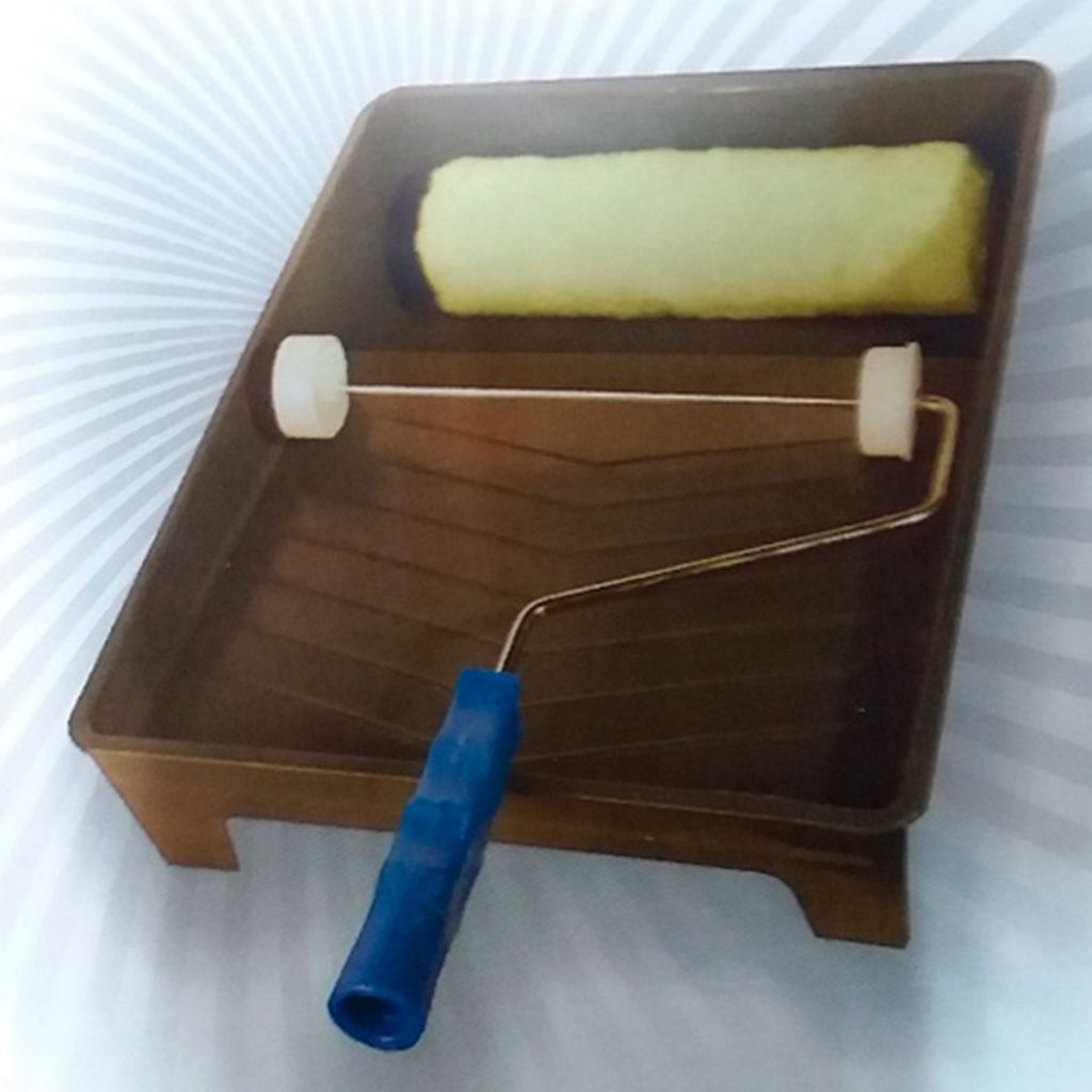 KIT DE BANDEJA + RODILLO CON FUNDA DE 9" ( ECONOMICO ) REF. 0074-C06 COD. 671798 MARCA CEBRA