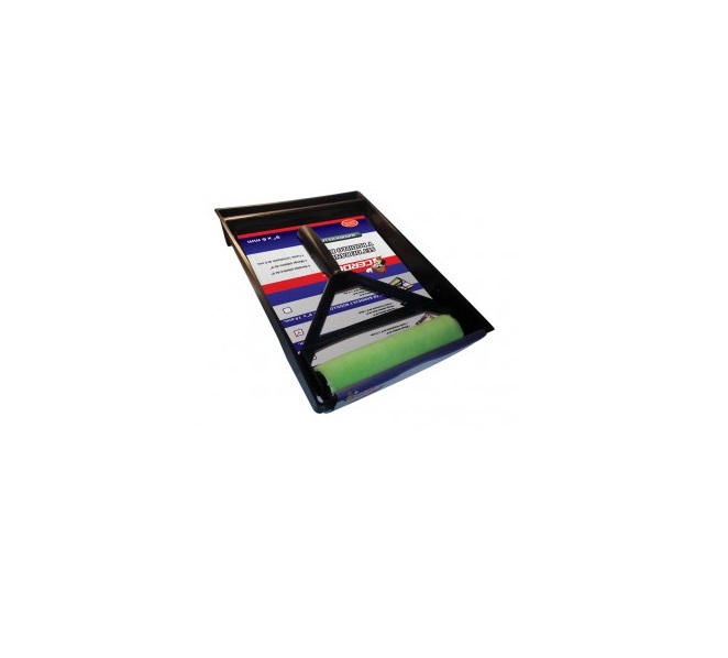 KIT DE BANDEJA + RODILLO CON FUNDA DE 9" X 6 MM COLOR NEGRO REF. 264168 MARCA CERDEX