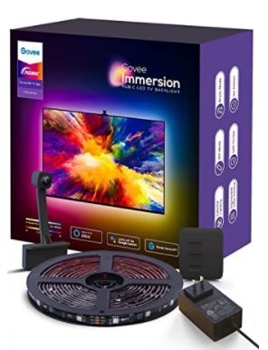 KIT DE CINTA LED RGBIC PARA TV DE 55" - 65" INMERSION WIFI (ALEXA-APP) REF. H61991D1 MARCA GOVEE