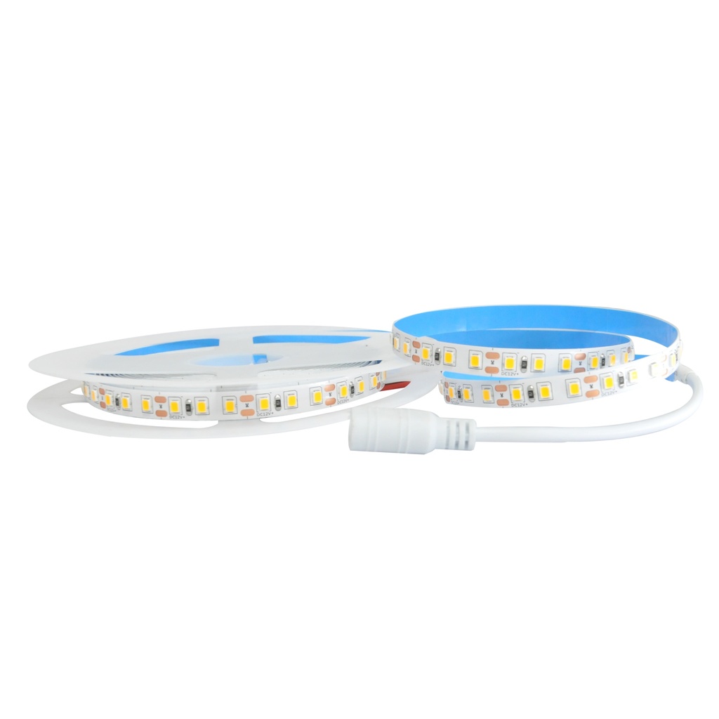 KIT DE CINTA LED SMD 120 LED 5 MTS 12 VDC CALIDA REF. LUX-HL-12B-2835-120D MARCA LUXOLAR