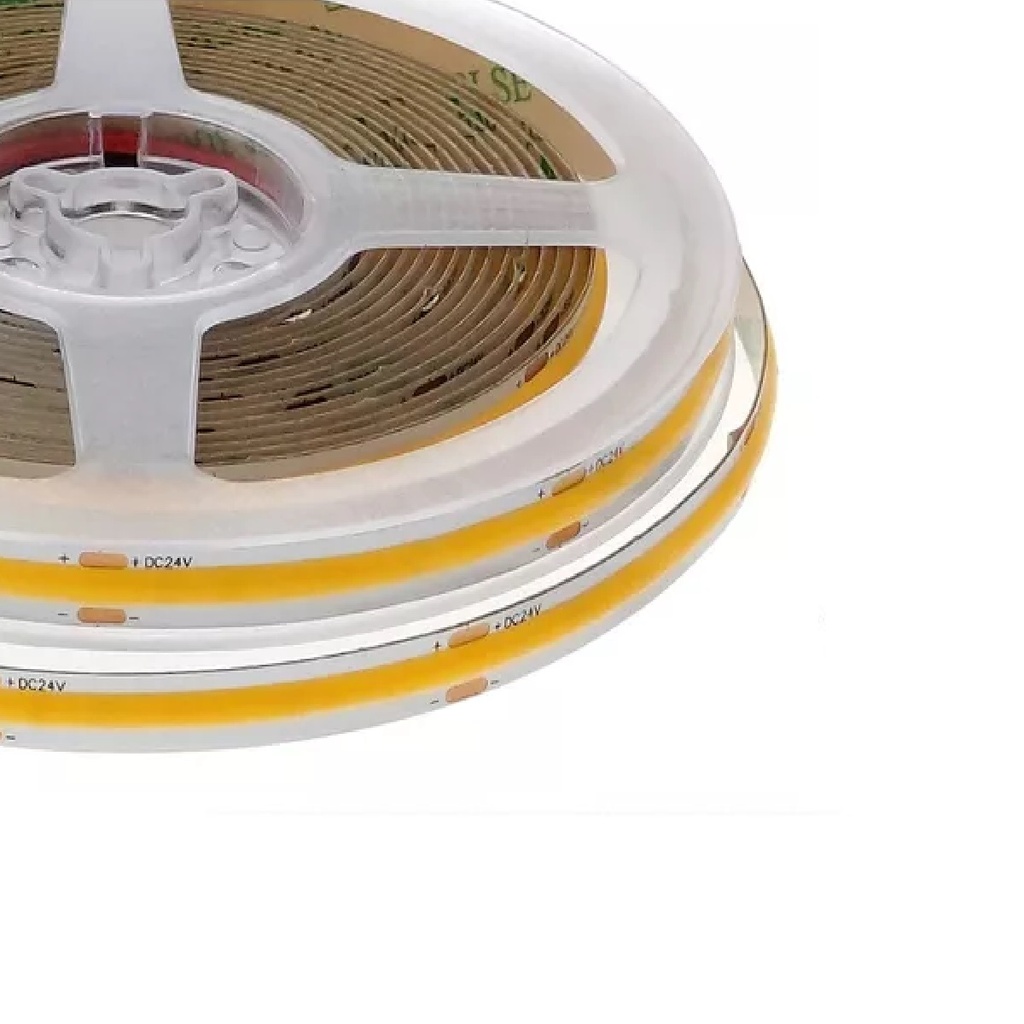 KIT DE CINTA LED T/COB 5 MTS 10 W X MT 24 VDC C/DRIVER 60 W 3000K REF.SFL512.10.BC MARCA LUXOLAR