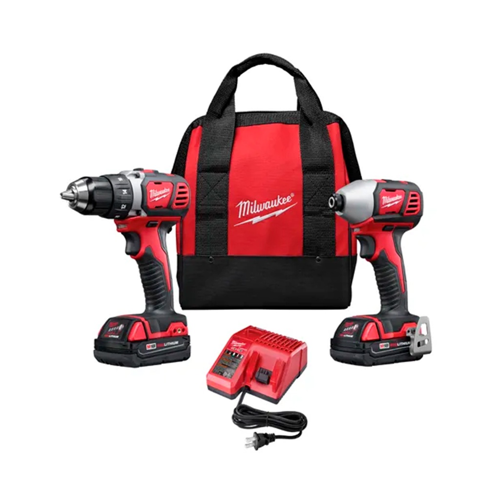 KIT DE TALADROS INALAMBRICOS M18 CON ACCESORIOS REF. 269122 MARCA MILWAUKEE