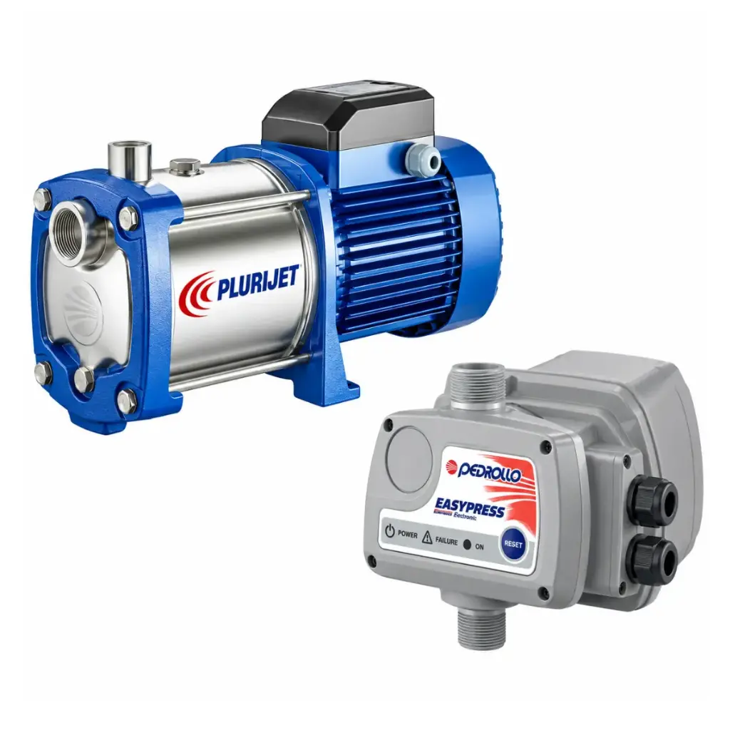 KIT BOMBA C/ REGULADOR DIGITAL PLURIJETM 4/200 2HP - 220V- MONOF REF. 60STPLURI2HP MARCA PEDROLLO