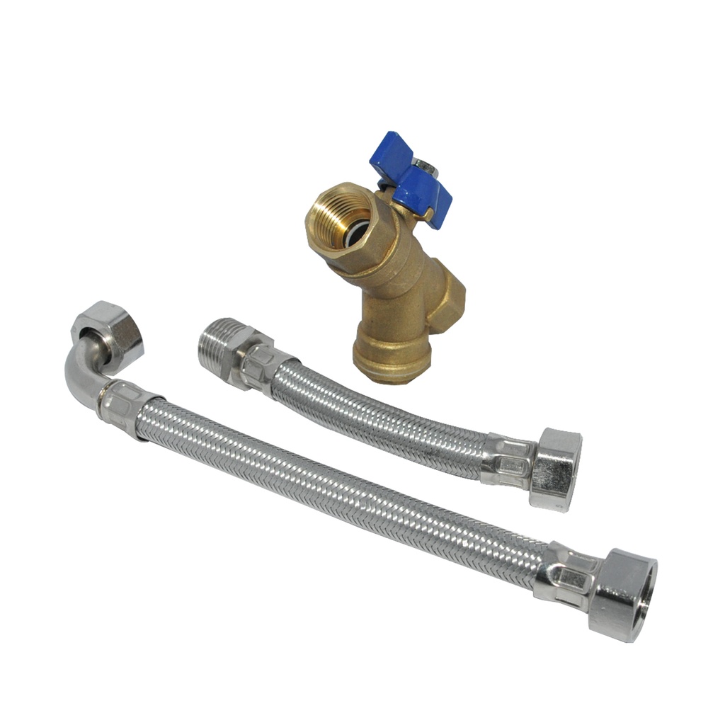 KIT DE INSTALACION N°2 CALENTADOR CORT (TOMA AGUA X DEBAJO CALENTADOR) 000648 REF.KSJ002 START JET