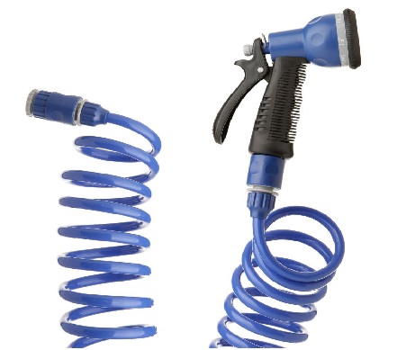 KIT MANGUERA ESPIRAL PARA JARDIN 15 MTS ANTI-UV REF. TA 0058001 COD. 058015 MARCA TATAY