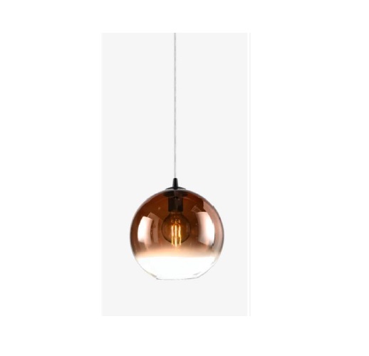 LAMPARA COLGANTE 60 W E27 30 CM X 120 CM COLOR CROMADO REF. 24028A-CH MARCA 770 LIGHTS