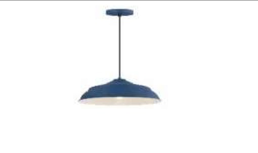LAMPARA COLGANTE 60 W E27 35 CM X 21 CM COLOR NEGRO REF. 26001G-BL MARCA 770 LIGHTS