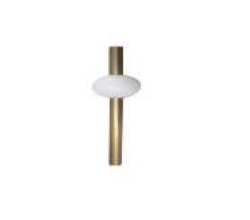LAMPARA COLGANTE LED 10 W / 20 W 60 CM VERTICAL COLOR DORADA REF. 26673B-2 MARCA 770 LIGHTS