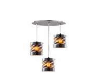 LAMPARA COLGANTE 60 W E27 35 CM X 150 CM COLOR CROMADO REF. 26801C-CH MARCA 770 LIGHTS