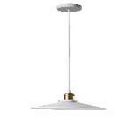 LAMPARA COLGANTE 60 W E27 260 CM COLOR BLANCO REF. 26826A-WH MARCA 770 LIGHTS