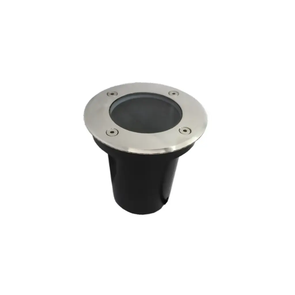 LAMPARA DE PISO P/ JARDIN CAMINERIA GU10 REDONDO 80 X 103 MM IP67 ALUMIN REF. AI-GUFT-1 ARTIG LIGHT