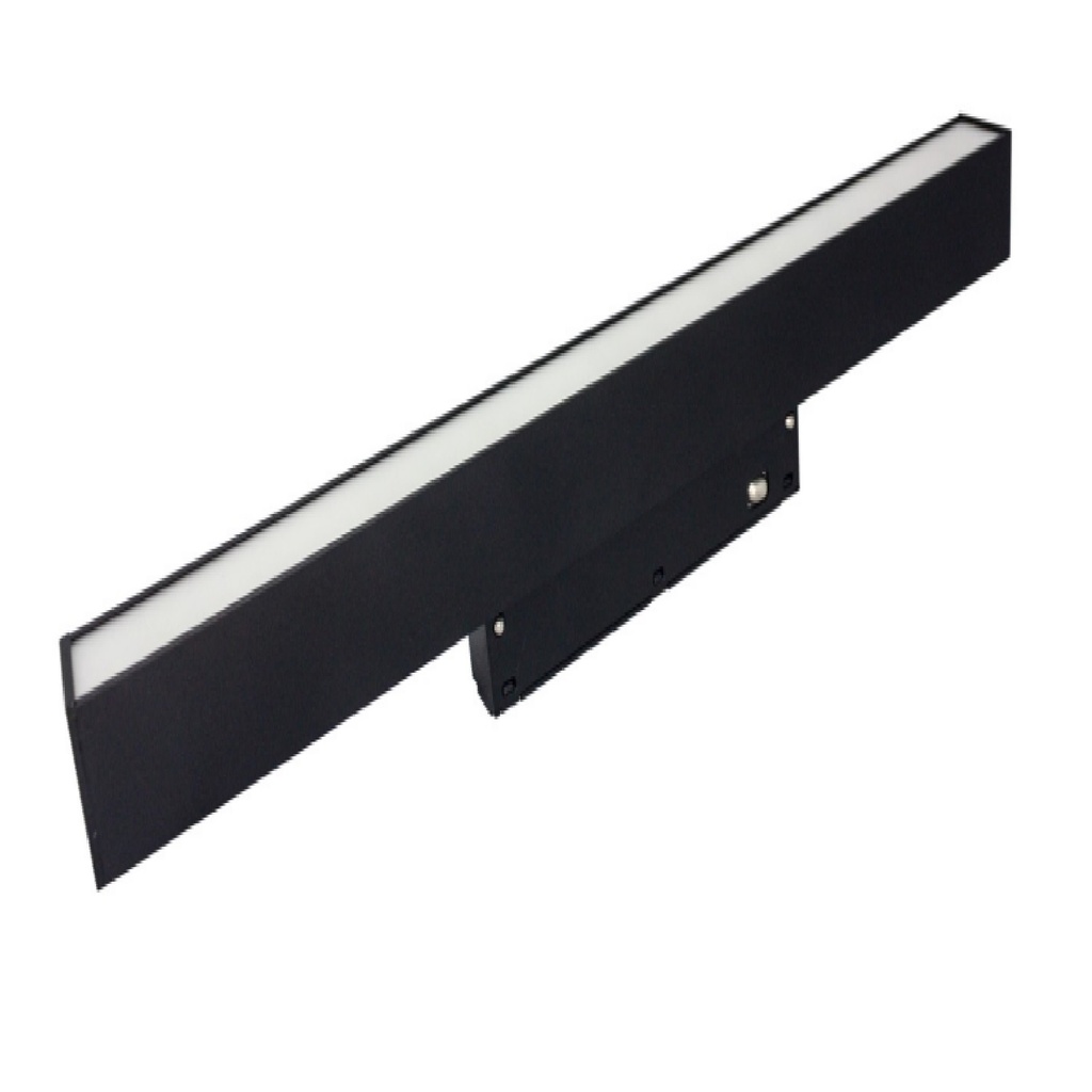 LAMPARA LED LINEAL DIFUSA 10 W 3000 K 48 V NEGRO P/ RIEL TRACK LIGHT REF. AI-MG48-10F ARTIG LIGHT