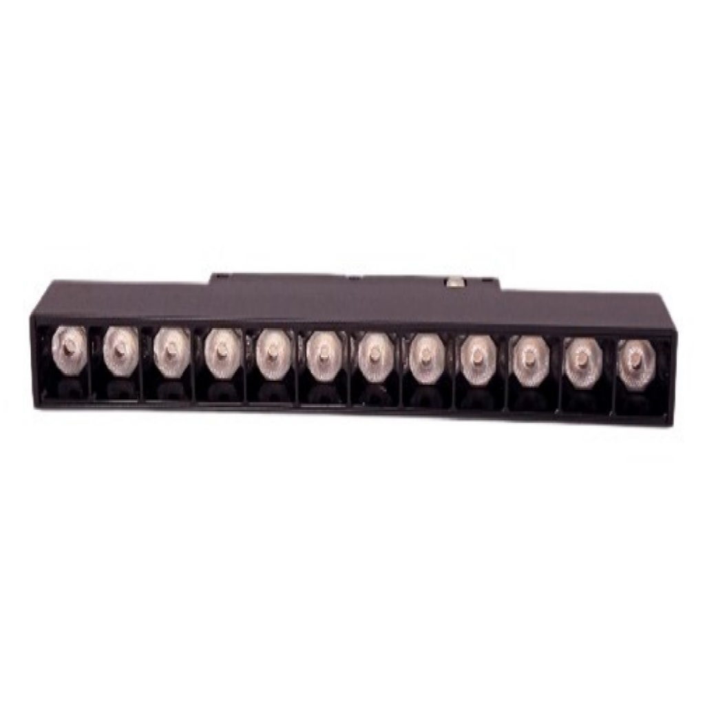 LAMPARA LED LINEAL MULTI SPOT 18 W 48 V 3000K NEGRO P/RIEL TRACK LIGHT AI-MG48-18S MARCA ARTIG LIGHT