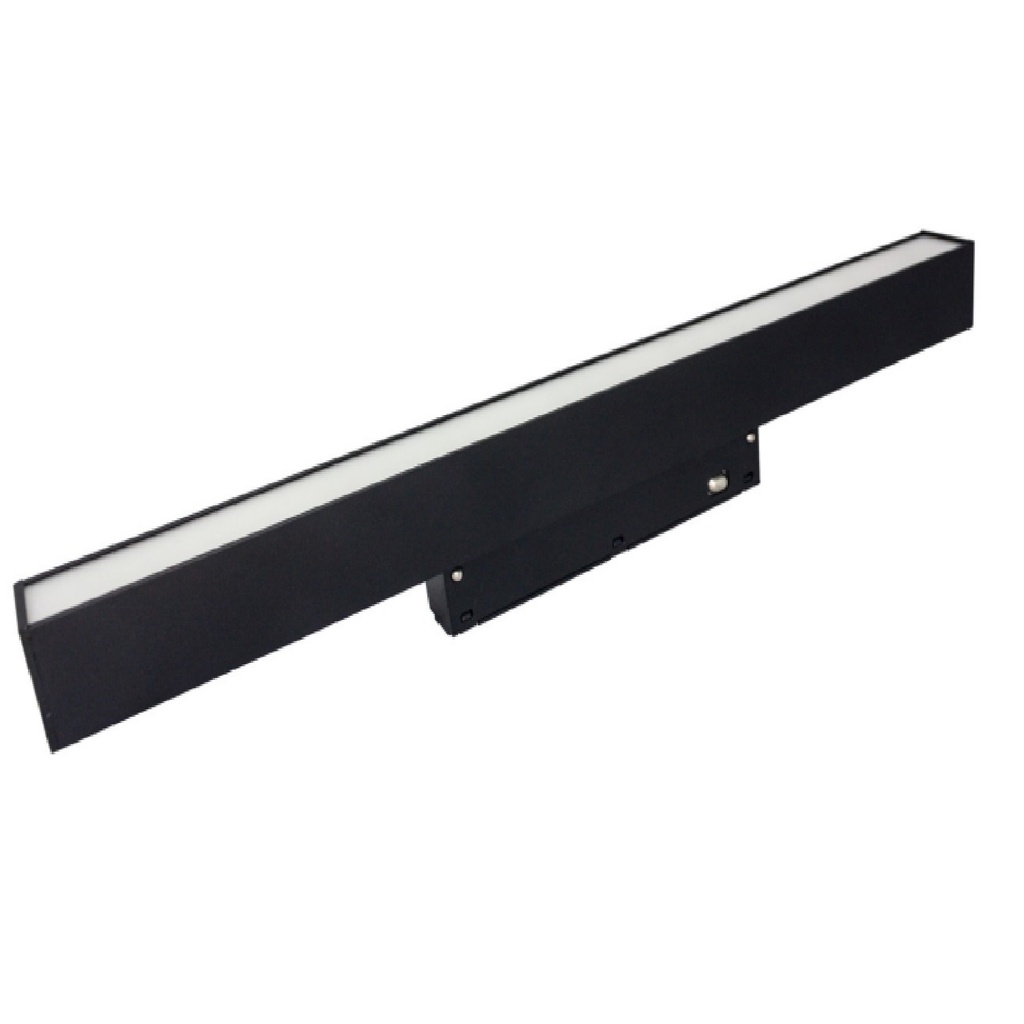 LAMPARA LED LINEAL DIFUSA 20 W 48 V 3000 K NEGRO P/ TRACK LIGHT REF. AI-MG48-20F MARCA ARTIG LIGHT