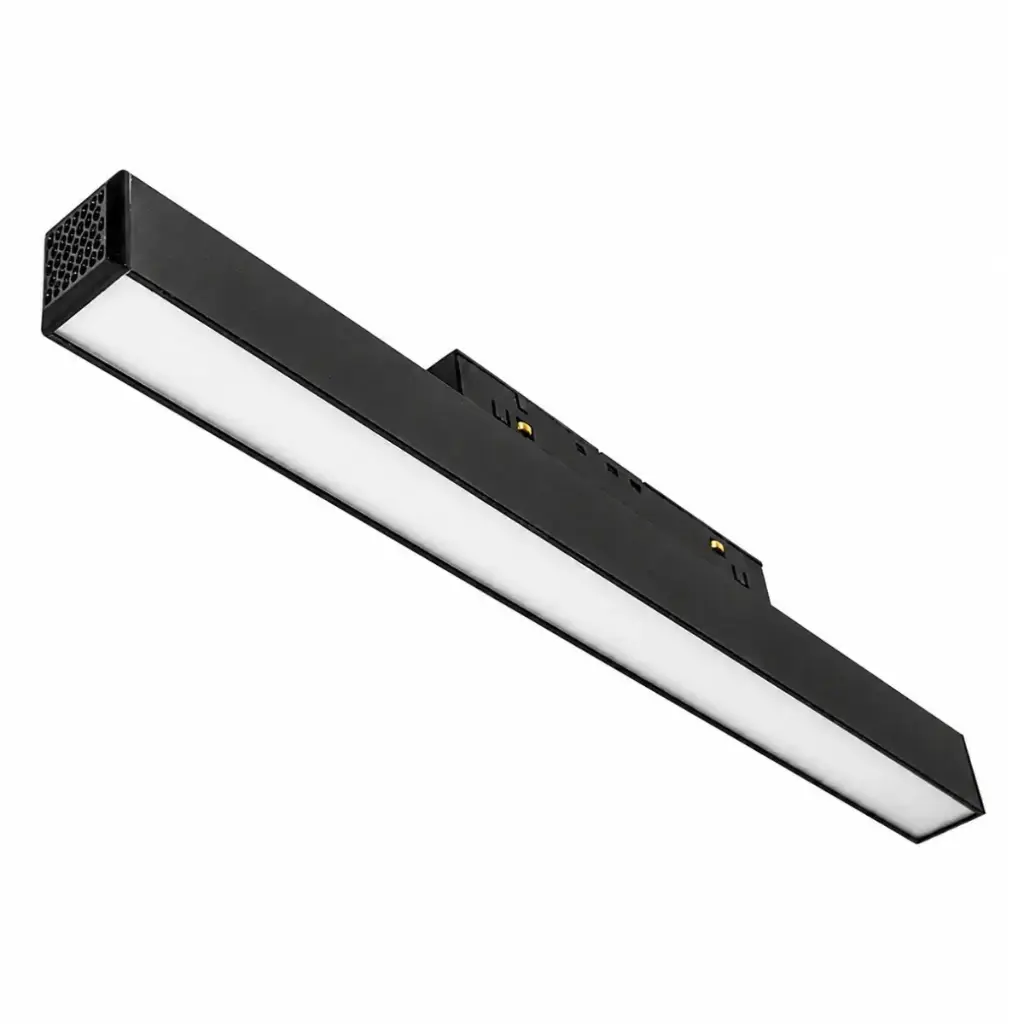 LAMPARA LED LINEAL DIFUSA 40 W 48 V 3000 K C/ NEGRO P/ RIEL TRACK LIGHT REF. AI-MG48-40F ARTIG LIGHT