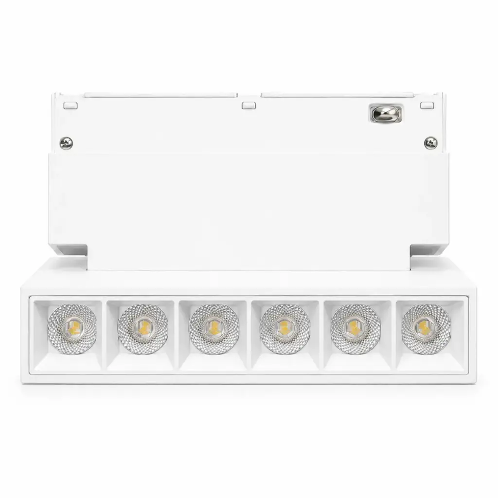 LAMPARA LED LINEA MULTISPOT 6 W 48 V 3000 K BLANCO P/RIEL TRACK LIGHT REF. AI-MG48-6Z-WH ARTIG LIGHT
