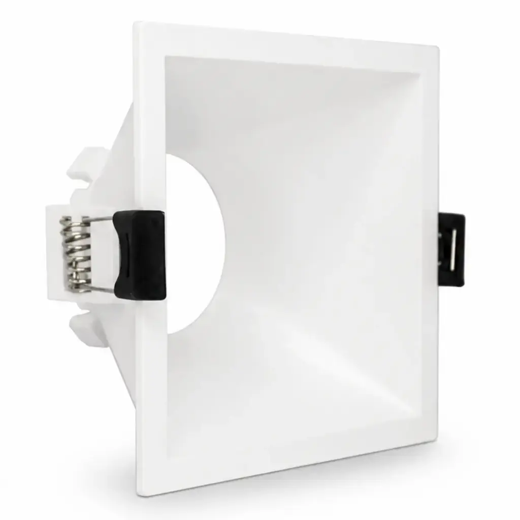 APLIQUE SPOT CUADRADO 3" BLANCO GU10 PARA EMPOTRAR (CON SOCATE) REF. AI-SQ01-WH MARCA ARTIG LIGHT