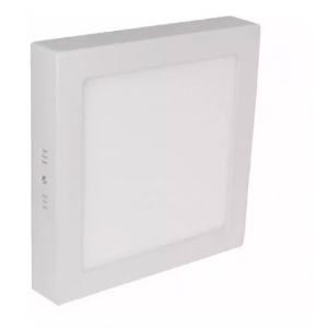 PANEL LED 12W CUADRADO SUPERFICIAL LUZ BLANCA 6500K MARCA BILIGHT