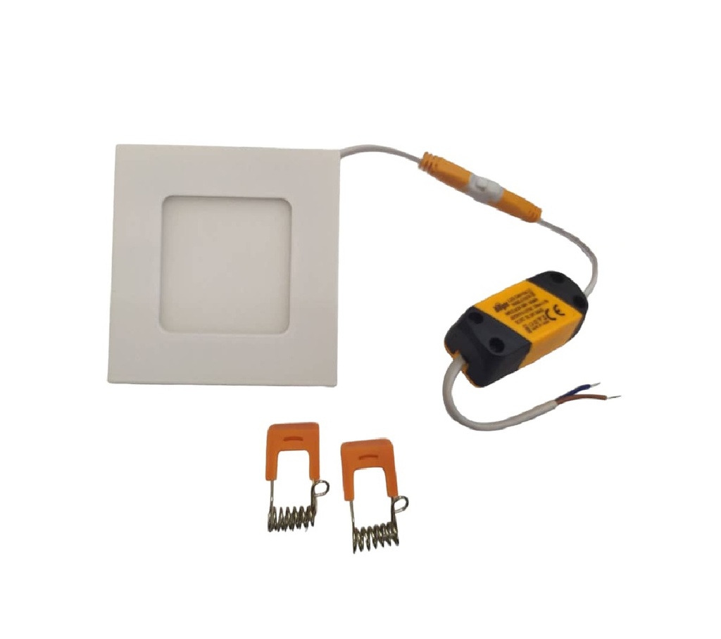 PANEL LED 3W CUADRADO P/ EMP LUZ CALIDA 3000K REF. 105511 MARCA BILIGHT