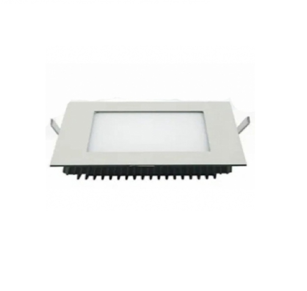 PANEL LED 9W CUADRADO P/ EMP LUZ BLANCA 6500K MARCA BILIGHT