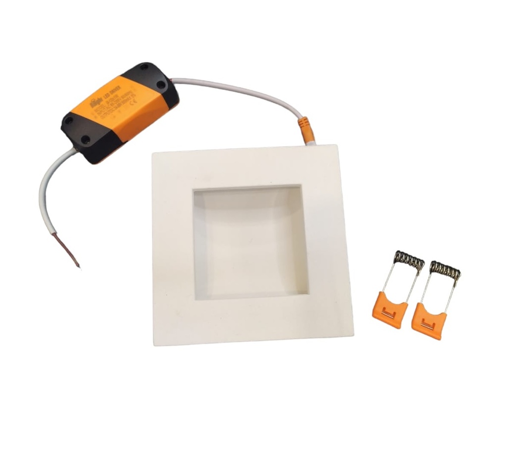 PANEL LED 9W 3000K CUADRADO P/EMPOTRAR (LUZ INDIRECTA) REF. SQMHSF9W-WW / 522051 MARCA BILIGHT