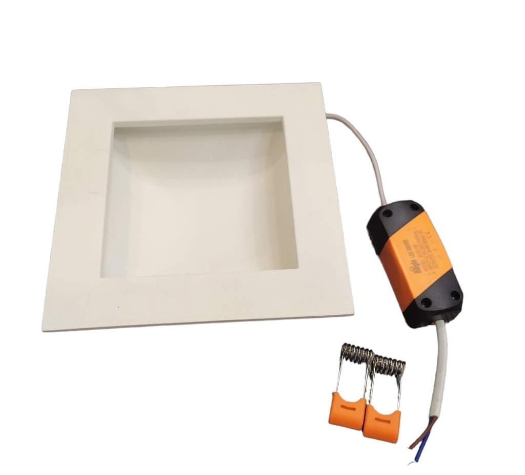PANEL LED 9W CUADRADO P/EMPOTRAR (LUZ INDIRECTA) 6500K MARCA BILIGHT