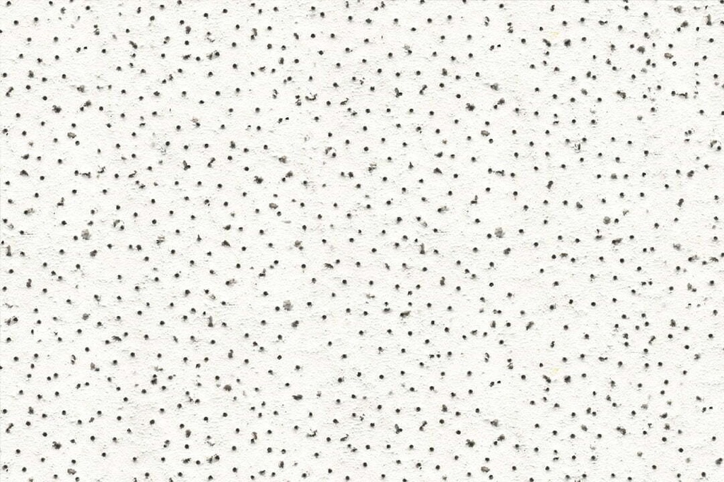 CIELO RASO / LAMINA DE FIBRA MINERAL FISSURED DE 1/2" 0.60 MTS X 1.20 MTS ( 2´ X 4´ ) MARCA AMSTRONG