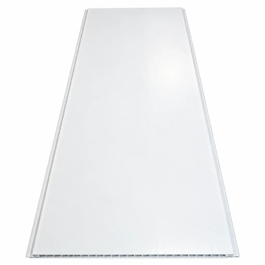 LAMINA DE PVC PARA TECHO CIELO RASO ( BRILLANTE ) 5.95 MT X 30CMX 8MM (CUBRE 1.80M2) REF.IZKPVC001