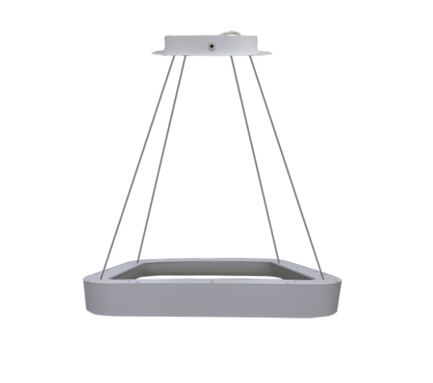 LAMPARA COLGANTE INTELIGENTE CUADRADA DIMERIZABLE 50W 2700K+6500K BLANCO HALO REF. 005315 HEA LIGHT