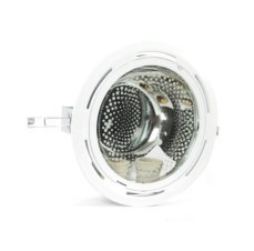 LAMPARA TIPO SPOT EMPOTRABLE 8" 2 X 26 W E27 REF. LUM05048 MARCA HEA LIGHT