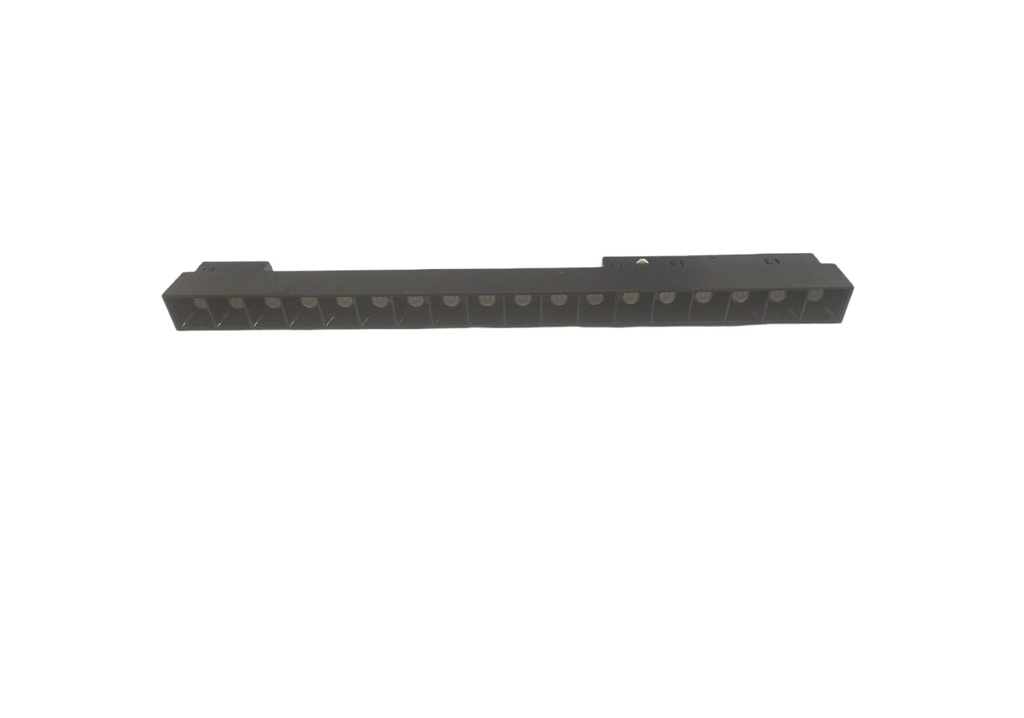 LAMPARA LED LINEAL MULTISPOT 18W V8 3500K 33X2.5X4.5 CM NEGRO P/RIEL MAGNETICO REF. LSFM18WW ILUMINAK