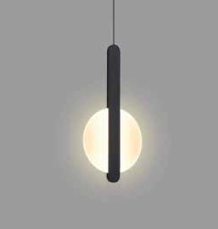 LAMPARA COLGANTE ECLIPSE A 10W 3000K 1200LM REF. MD67A MARCA ILUMINAK