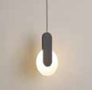 LAMPARA COLGANTE ECLIPSE C 10W 3000K 1200LM REF. MD67C MARCA ILUMINAK