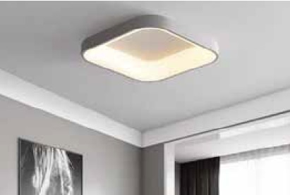 LAMPARA DECORATIVA SLIM CUADRADO CERRADA 24W 3500K- 6500K 1920LM BLANCOREF. OTDC24WH MARCA ILUMINAK