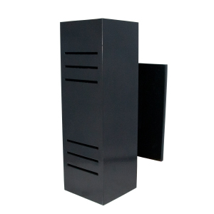 LAMPARA / APLIQUE / PARED MR16 MOD. HATILLO COLOR NEGRO MARCA KALA