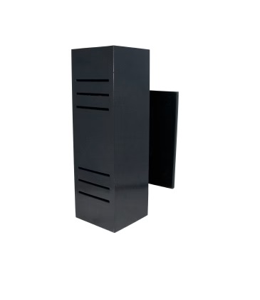 LAMPARA / APLIQUE / PARED MR16 MOD. TUCACAS COLOR NEGRO MARCA KALA