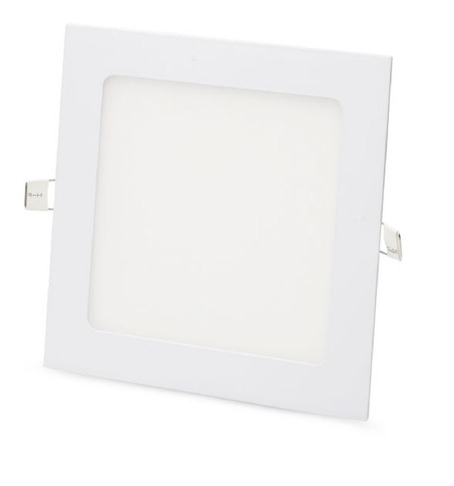 LAMPARA PANEL LED CUADRADO PARA EMPOTRAR 12 W 3.000 K COD.621121 MARCA LED PLUS