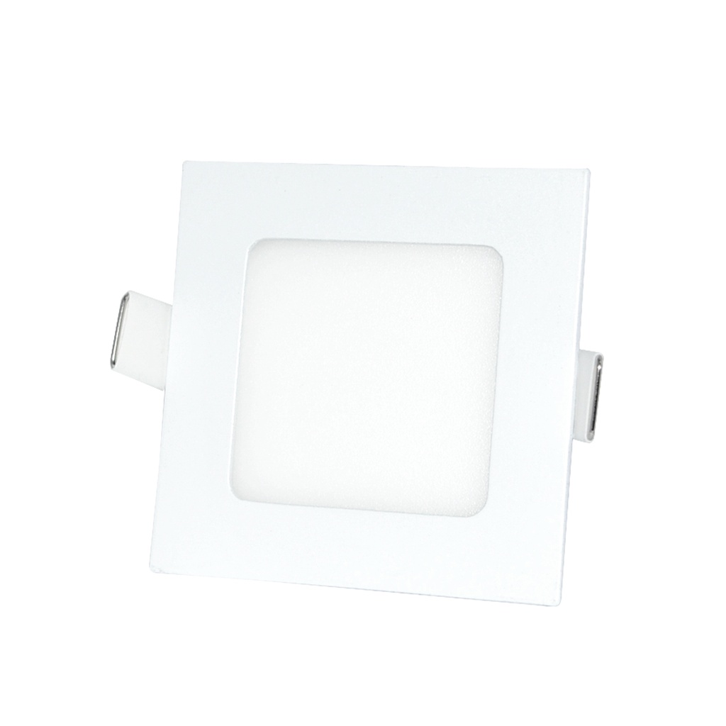 LAMPARA PANEL LED PARA EMPOTRAR 3 W CUADRADA 6000 K MARCA LED