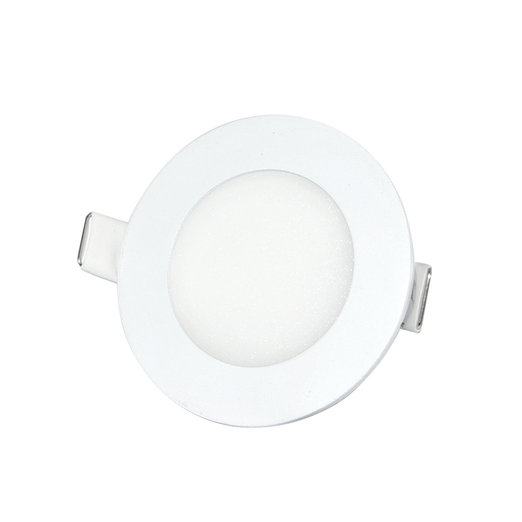 LAMPARA PANEL LED PARA EMPOTRAR 3 W REDONDO 6000 K MARCA LED