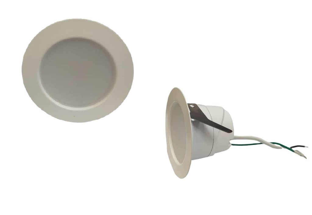 LAMPARA DOWN LIGHT LED 5W 4" 4.000K 400LM IP20 REDONDA BLANCA REF. 80303 / 80315MARCA LEDVANCE OSRAM