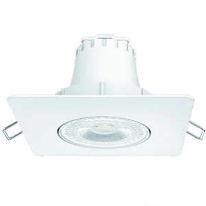 LAMPARA SPOT LED 4,5W 3" 3000K 450LM BASCULANTE CUADRADA BLANCA REF.86436 / 773 MARCA LEDVANCE OSRAM