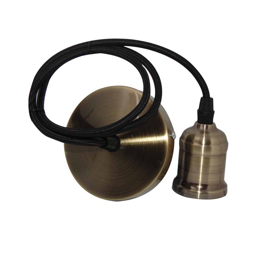 LAMPARA COLGANTE PENDULUM BRONCE E27 IP20 REF. 86731 / 7018823 MARCA LEDVANCE