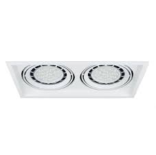 LAMPARA MULTISPOT 4" 2 LAMPARAS P/DICROICO GU10 NO INCLUYE BOMB. REF.86769 MARCA LEDVANCE OSRAM